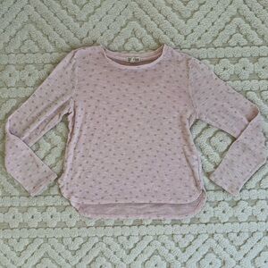 It’s Our Time Pink Heart Top size M 10/12